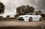 Lexus RC200t F-Sport on Vossen Wheels (ML-X3) 2018 года